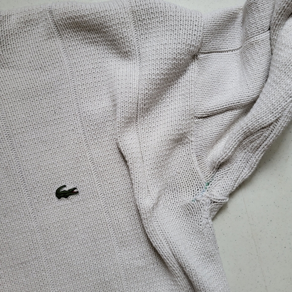Vintage Izod Lacoste 80s Cotton Knit Sweater - Picture 8 of 12